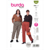 Burda Style Pattern 5946 Misses Trousers B5946 Image 1 From Patternsandplains.com