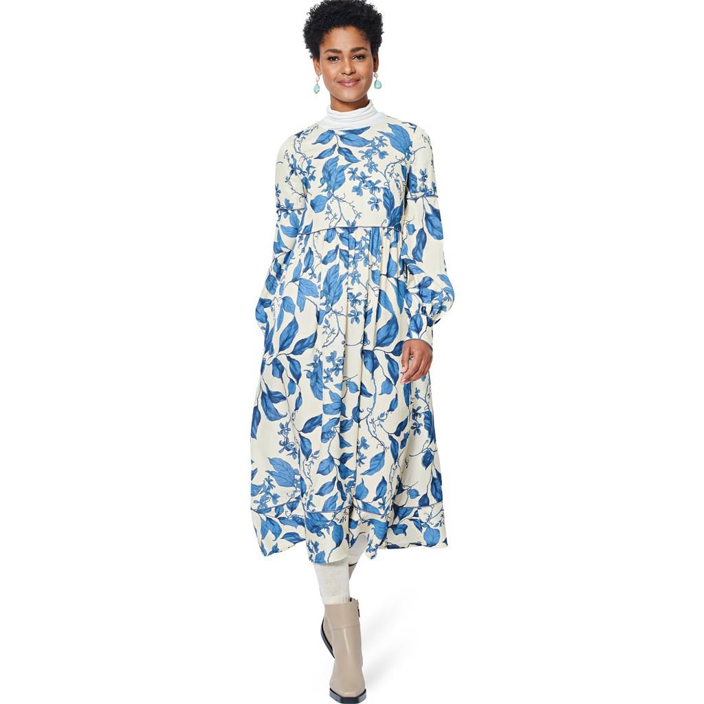 Burda Style Pattern 5948 Misses Dress B5948 Image 2 From Patternsandplains.com