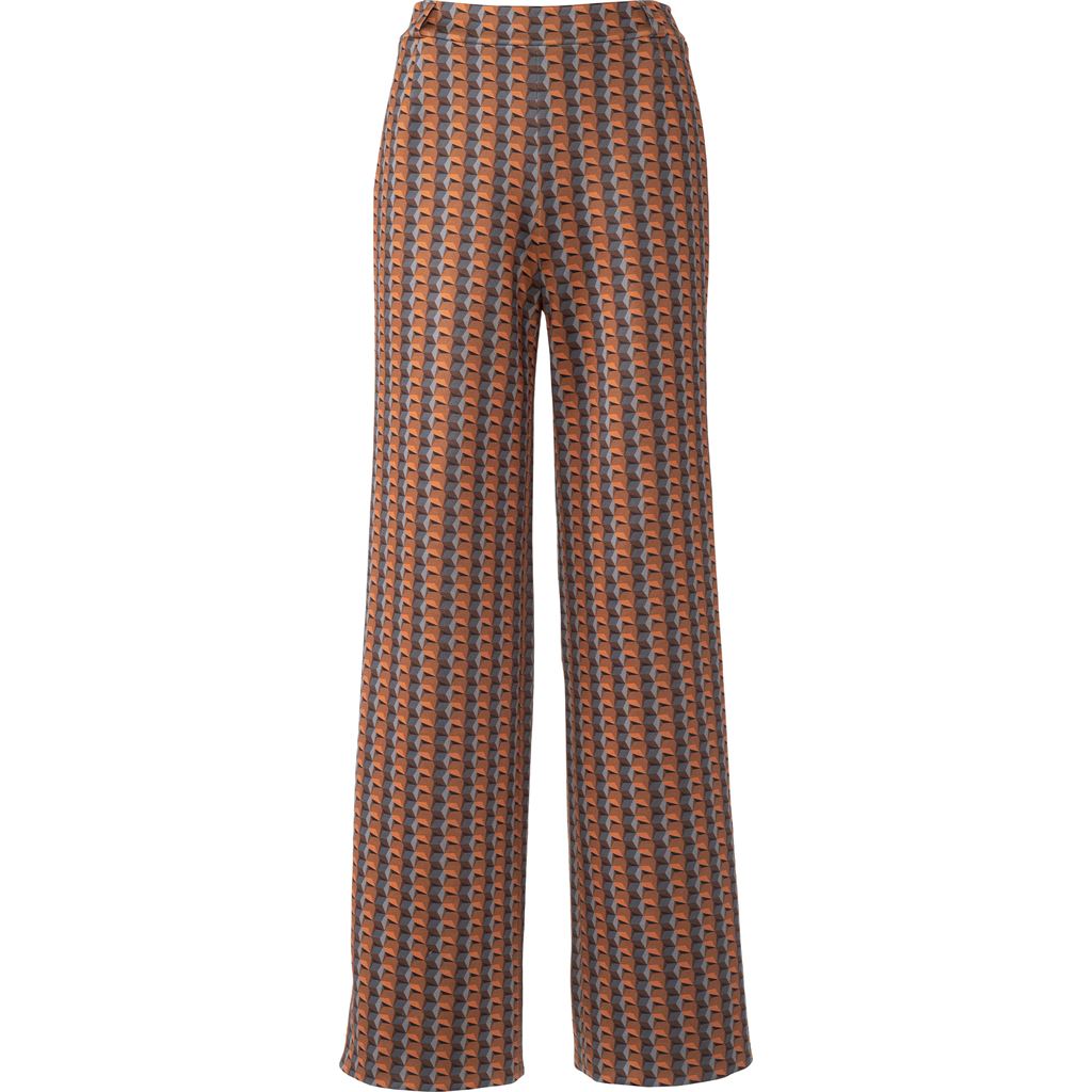 Burda Style Pattern 5969 Misses Wide Leg Pants with Back Elastic Waistband B5969 Image 4 From Patternsandplains.com