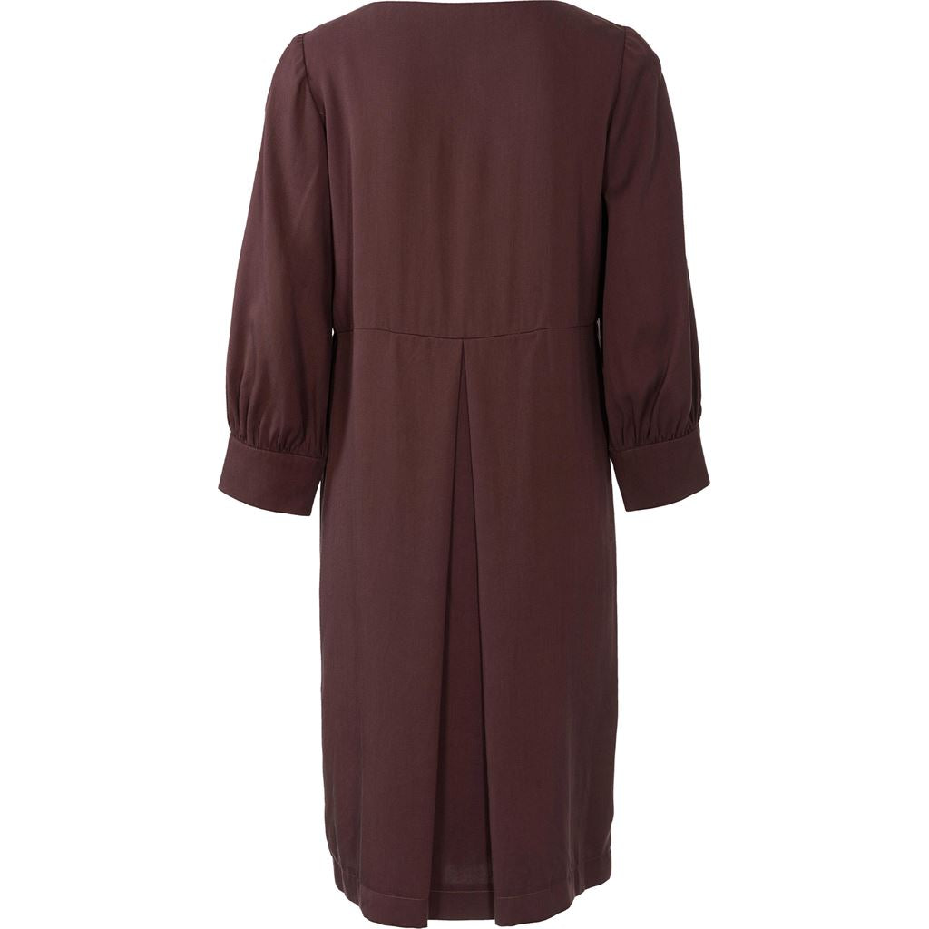 Burda Style Pattern 5975 Misses Dress with Scoop Neckline and Sleeve Bands B5975 Image 11 From Patternsandplains.com