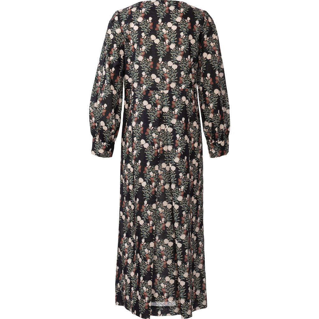 Burda Style Pattern 5975 Misses Dress with Scoop Neckline and Sleeve Bands B5975 Image 12 From Patternsandplains.com