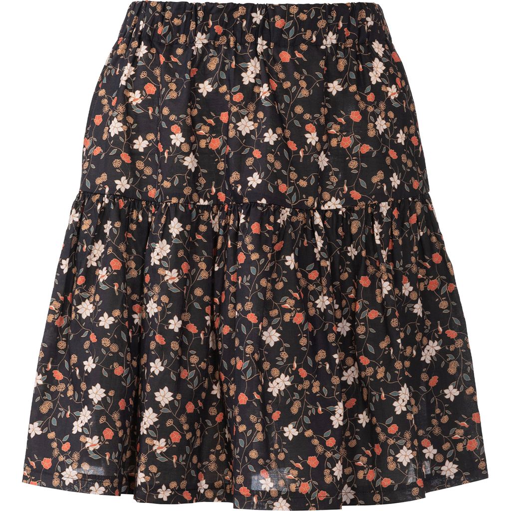 Burda Style Pattern 5978 Misses Tiered Skirt with Elastic Waist B5978 Image 5 From Patternsandplains.com