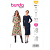 Burda Style Pattern 5983 Misses Dress with Waistband and Wide or Narrow Skirt B5983 Image 1 From Patternsandplains.com