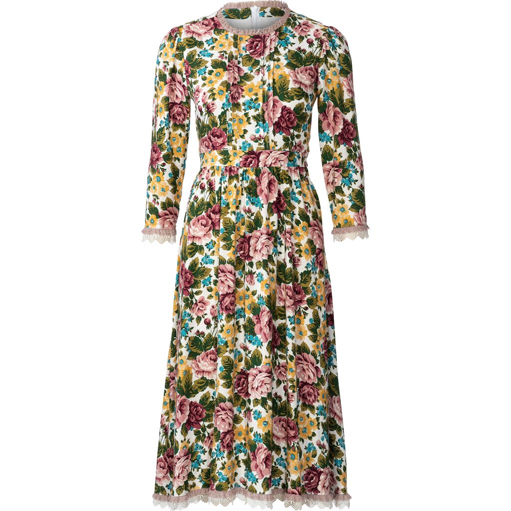 Burda Style Pattern 5983 Misses Dress with Waistband and Wide or Narrow Skirt B5983 Image 4 From Patternsandplains.com