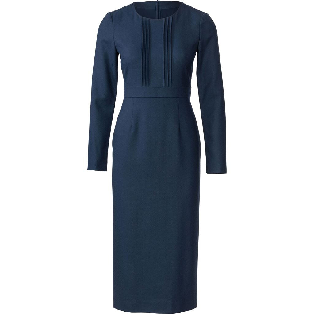 Burda Style Pattern 5983 Misses Dress with Waistband and Wide or Narrow Skirt B5983 Image 5 From Patternsandplains.com