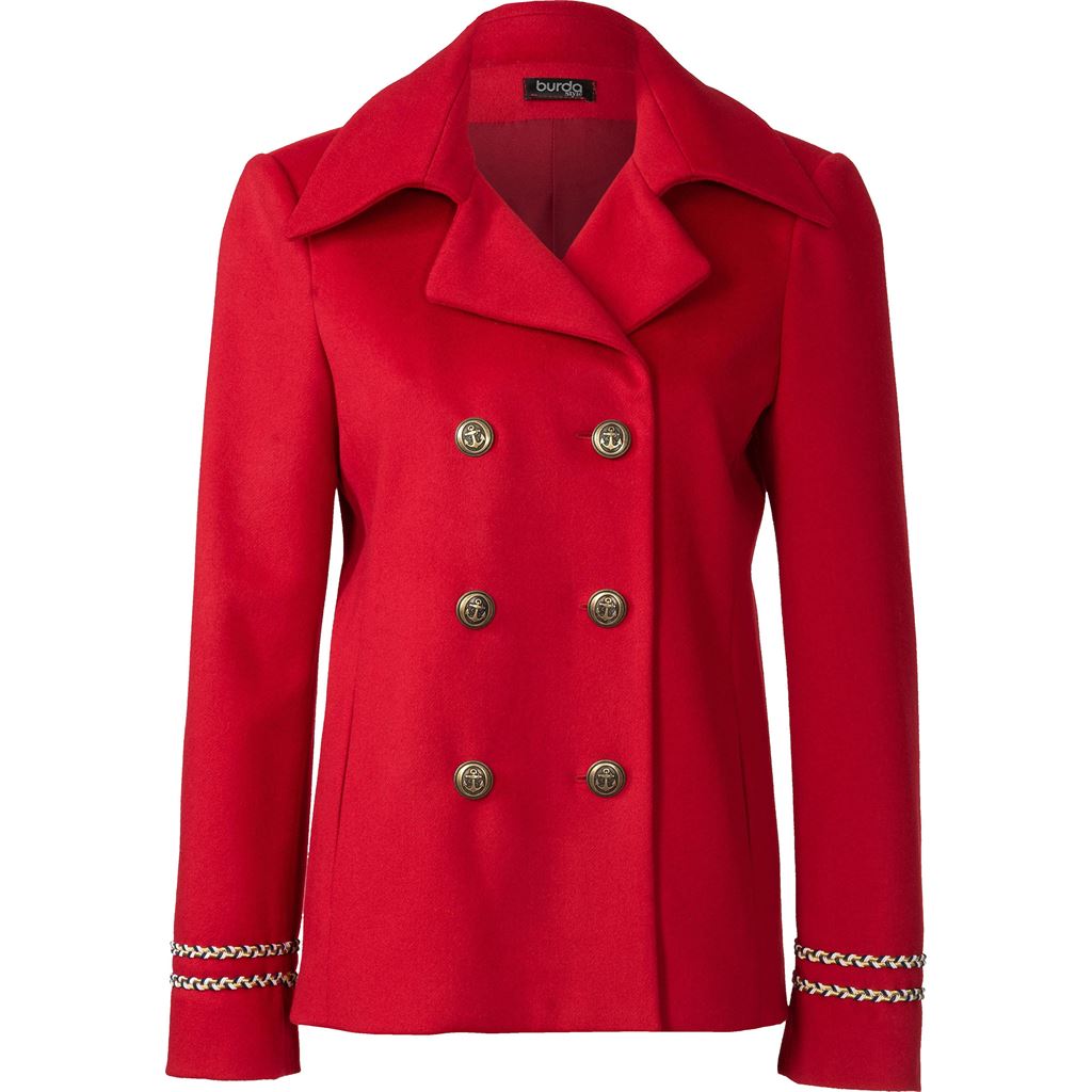 Burda Style Pattern 5984 Misses Caban Jacket and Trench Coat B5984 Image 5 From Patternsandplains.com