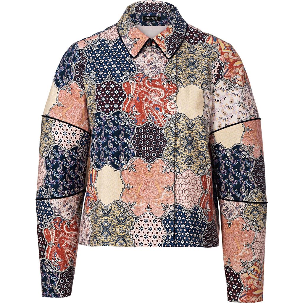 Burda Style Pattern 5992 Misses Double Breasted Jacket and Coat B5992 Image 5 From Patternsandplains.com