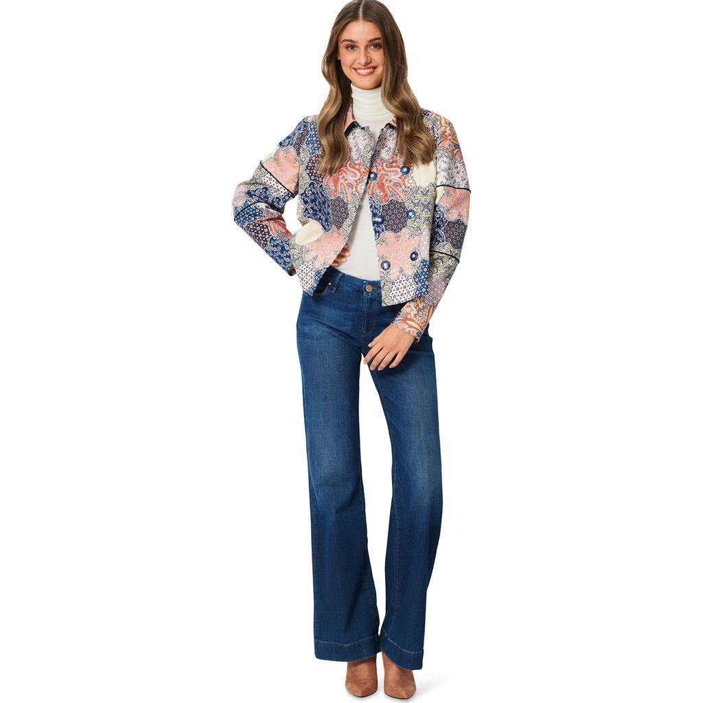 Burda Style Pattern 5992 Misses Double Breasted Jacket and Coat B5992 Image 6 From Patternsandplains.com