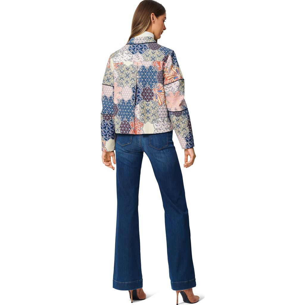 Burda Style Pattern 5992 Misses Double Breasted Jacket and Coat B5992 Image 8 From Patternsandplains.com