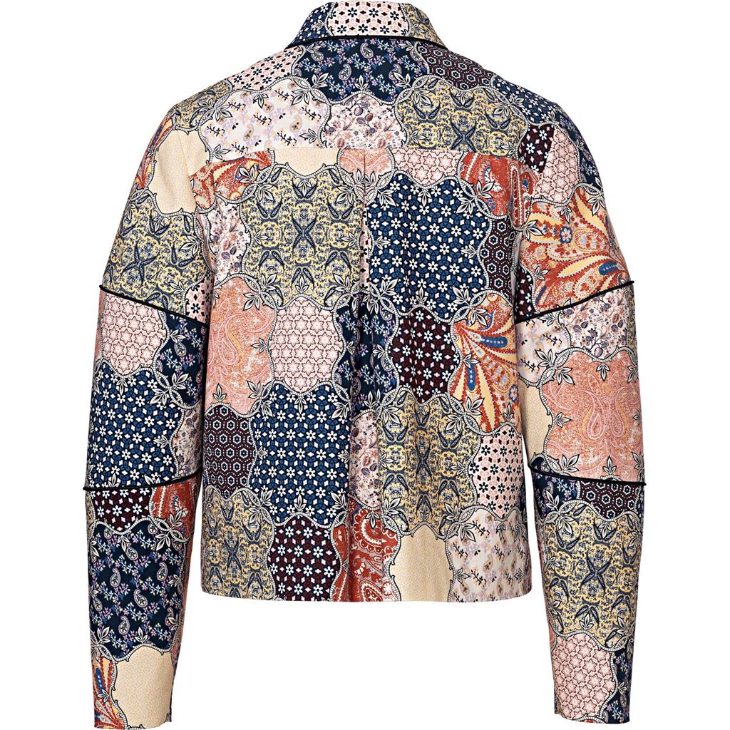 Burda Style Pattern 5992 Misses Double Breasted Jacket and Coat B5992 Image 9 From Patternsandplains.com