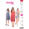 Burda Style Pattern 5996 Misses Dress B5996 Image 1 From Patternsandplains.com