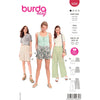 Burda Style Pattern 6008 Misses Shorts and Trousers B6008 Image 1 From Patternsandplains.com