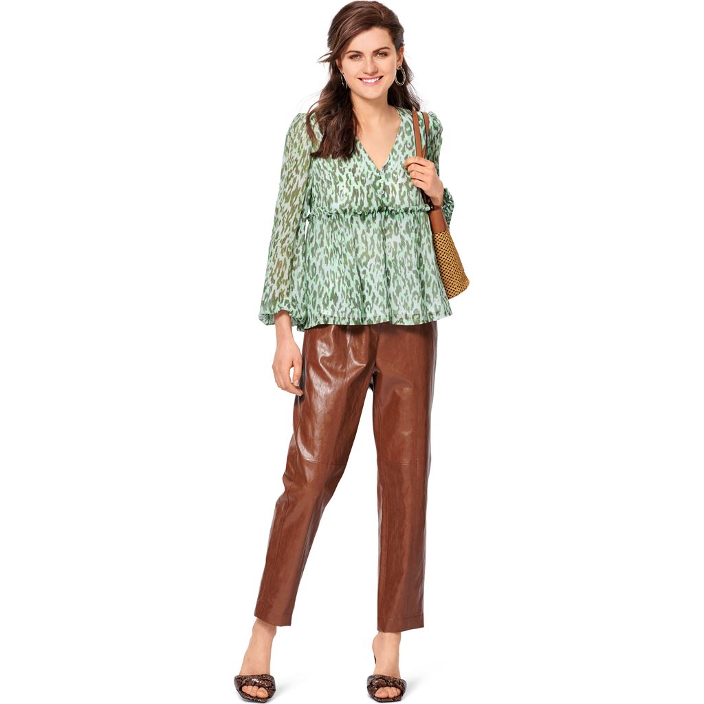 Burda Style Pattern 6023 Misses Dress and Blouse B6023 Image 5 From Patternsandplains.com