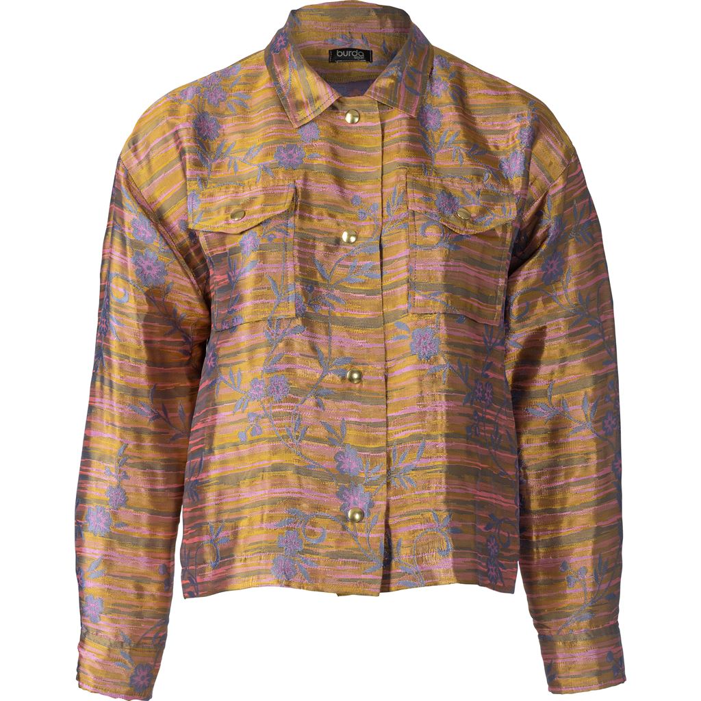 Burda Style Pattern 6024 Misses Jacket B6024 Image 2 From Patternsandplains.com