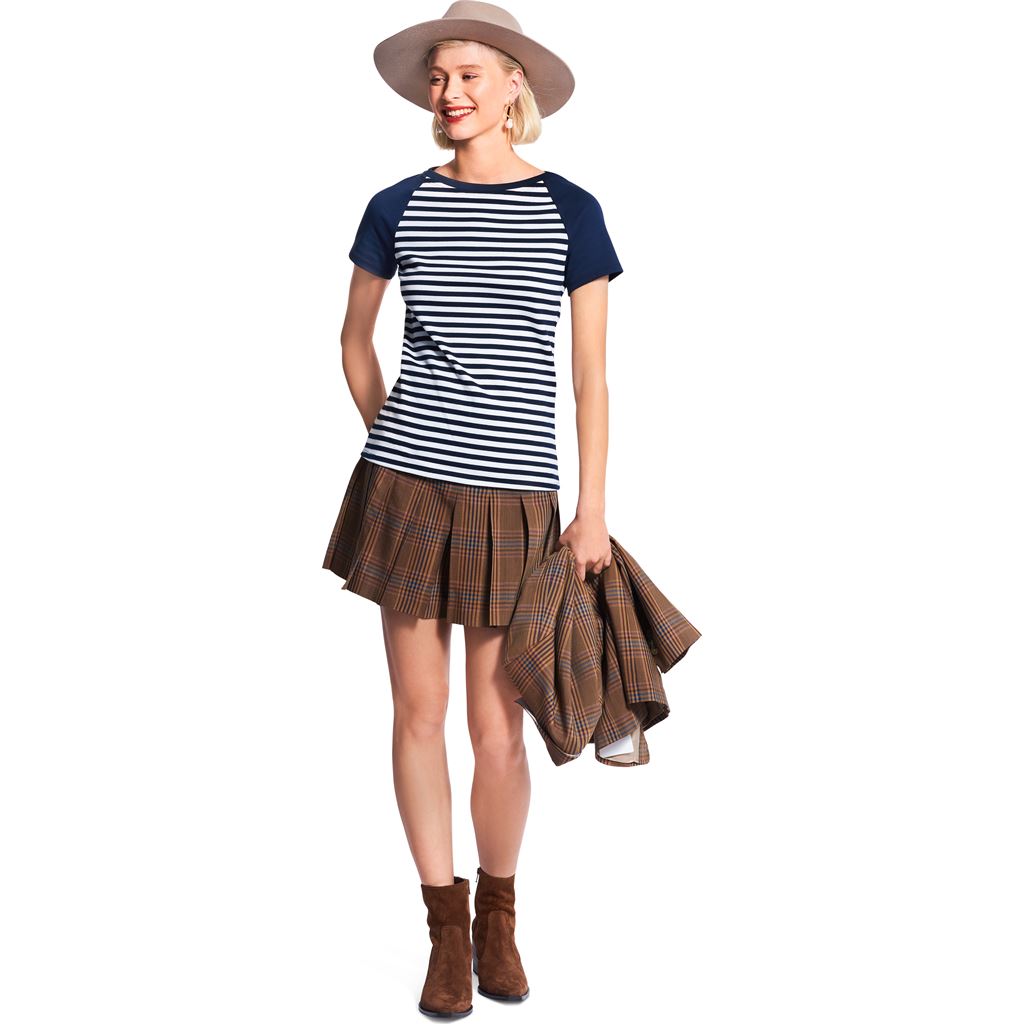 Burda Style Pattern 6028 Misses Top B6028 Image 4 From Patternsandplains.com