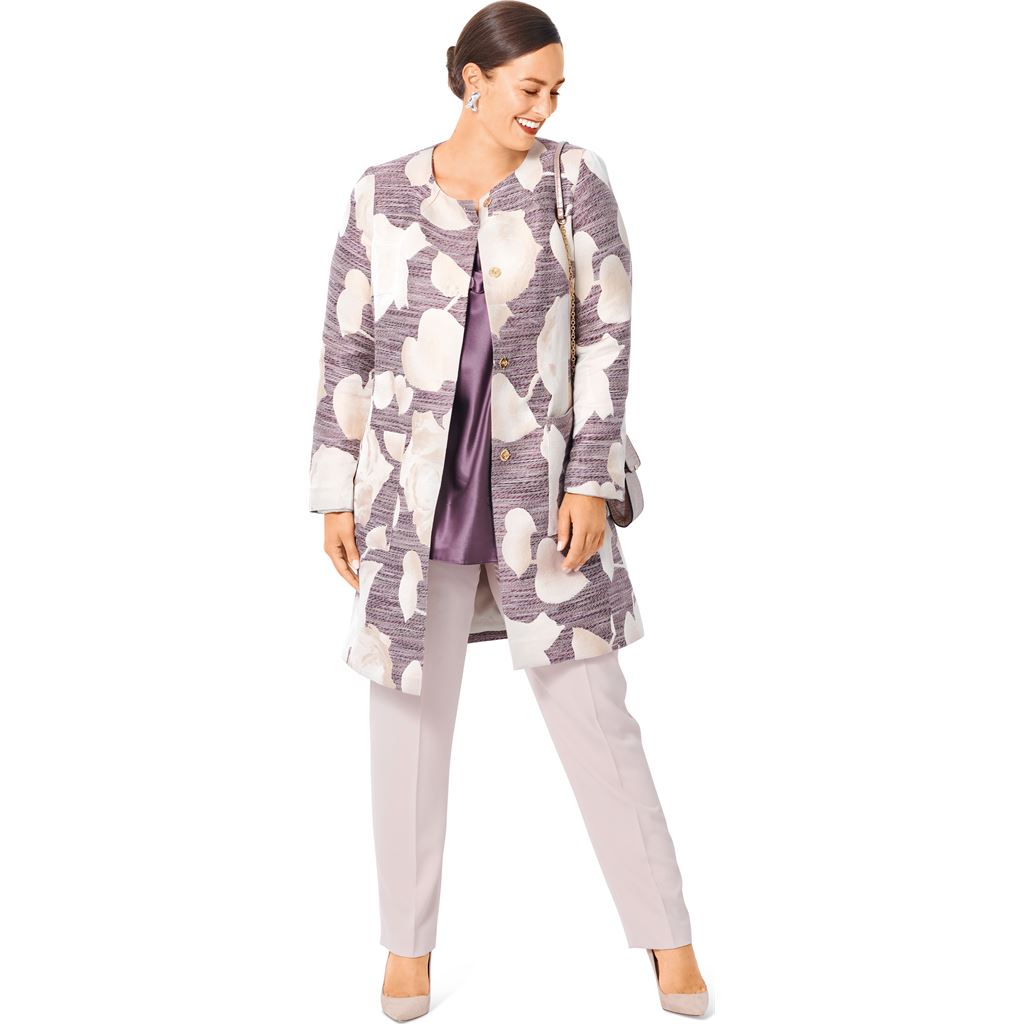 Burda Style Pattern 6034 Misses Coat and Jacket B6034 Image 4 From Patternsandplains.com