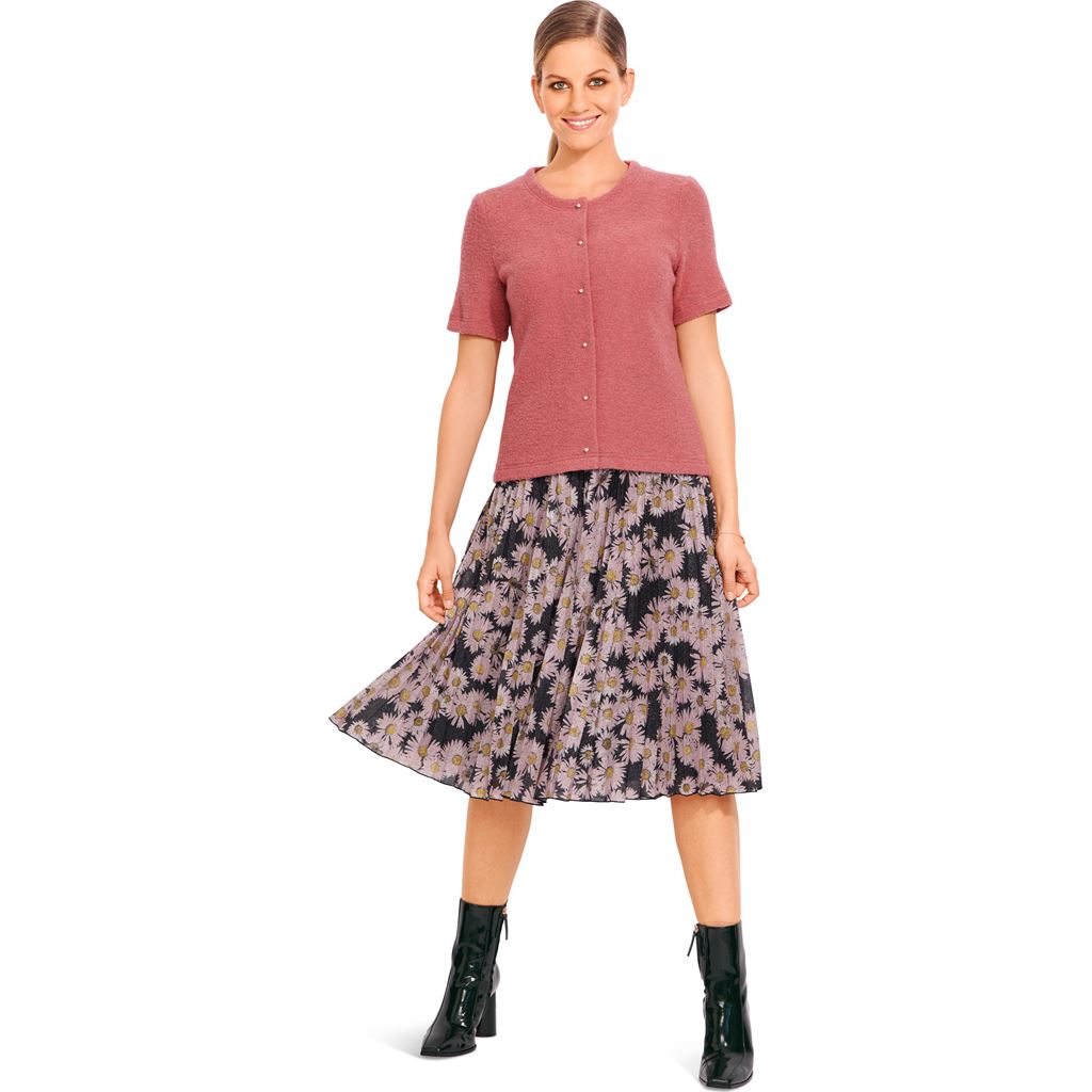 Burda Style Pattern 6053 Misses Cardigan with Rounded Neckline B6053 Image 3 From Patternsandplains.com