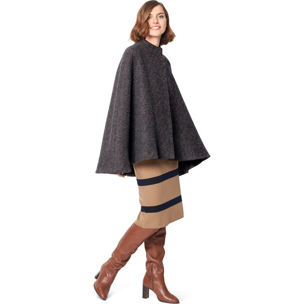 Burda Style Pattern 6063 Misses Cape B6063 Image 2 From Patternsandplains.com