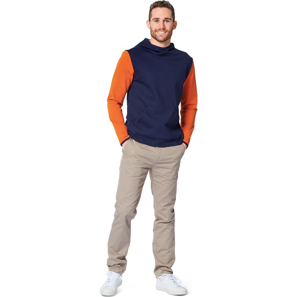 Burda Style Pattern 6064 Mens Classic Sweatshirt with Hood or Neckband B6064 Image 2 From Patternsandplains.com