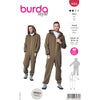 Burda Style Pattern 6065 Mens Overalls with Hood B6065 Image 1 From Patternsandplains.com