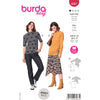 Burda Style Pattern 6067 Misses Top with Raglan Sleeves B6067 Image 1 From Patternsandplains.com