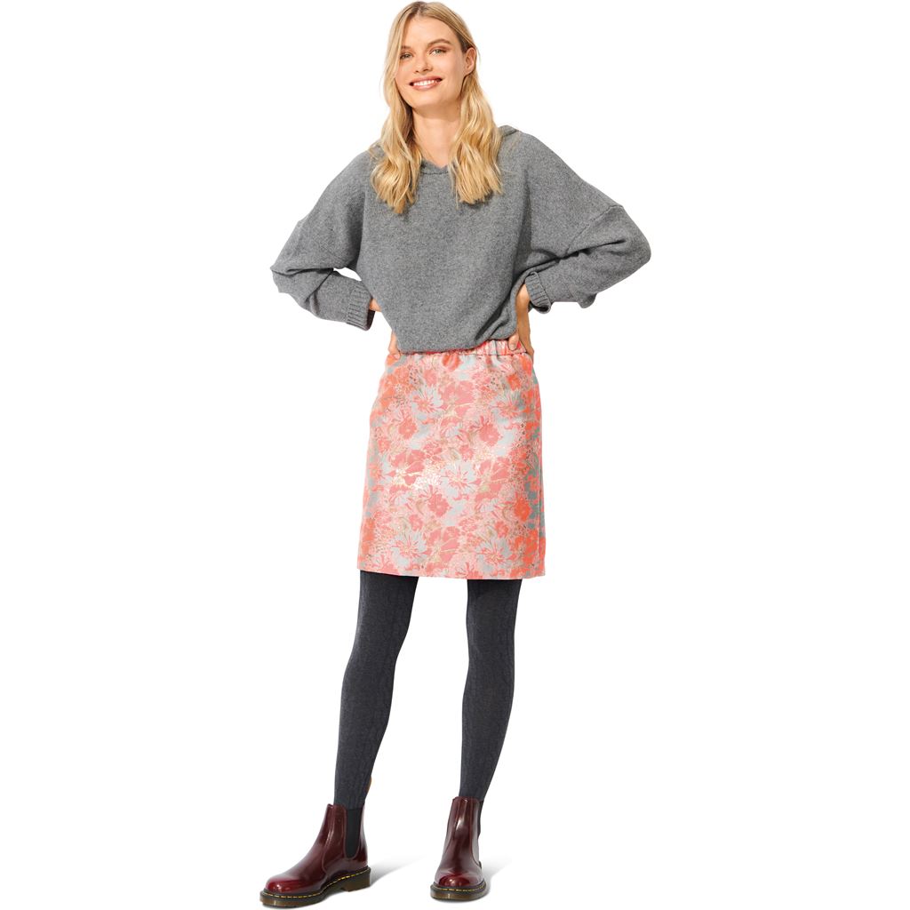 Burda Style Pattern 6073 Misses Skirt in Three Lengths with Elastic Slim Shape B6073 Image 2 From Patternsandplains.com