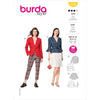 Burda Style Pattern 6100 Misses Jacket B6100 Image 1 From Patternsandplains.com