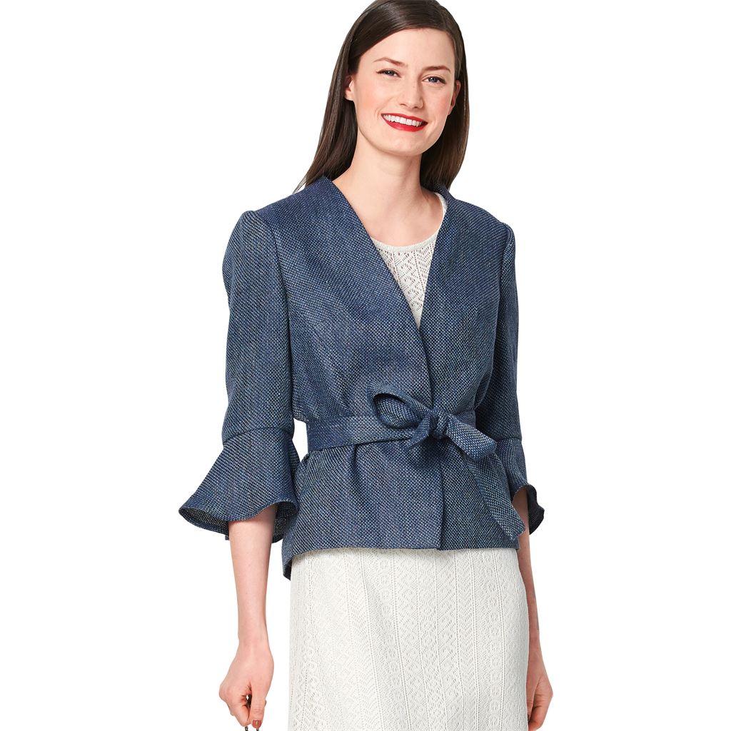 Burda Style Pattern 6100 Misses Jacket B6100 Image 2 From Patternsandplains.com