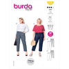 Burda Style Pattern 6103 Womens Trousers and Pants B6103 Image 1 From Patternsandplains.com