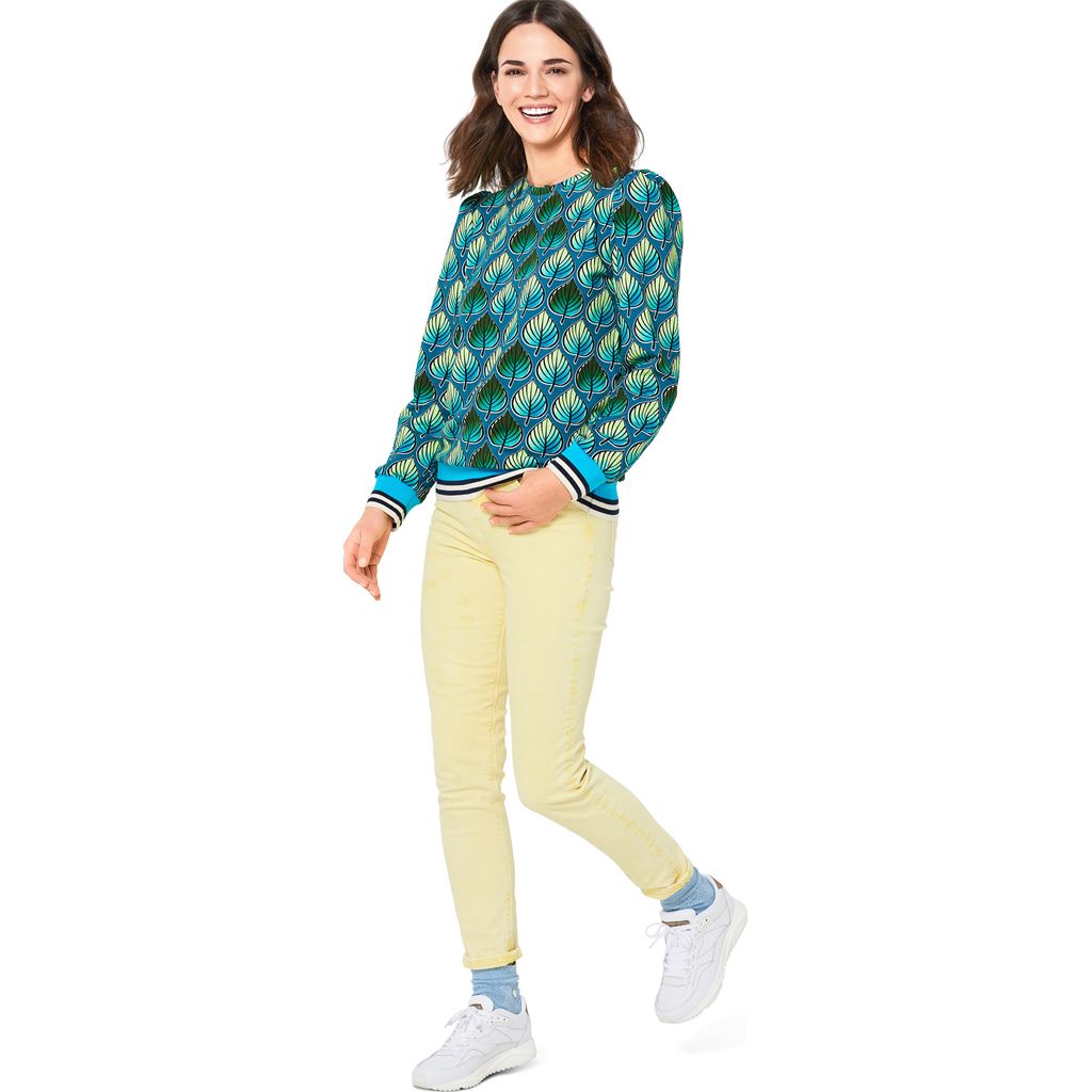 Burda Style Pattern 6109 Misses Sweatshirt B6109 Image 7 From Patternsandplains.com