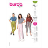 Burda Style Pattern 6110 Misses Trousers and Pants B6110 Image 1 From Patternsandplains.com