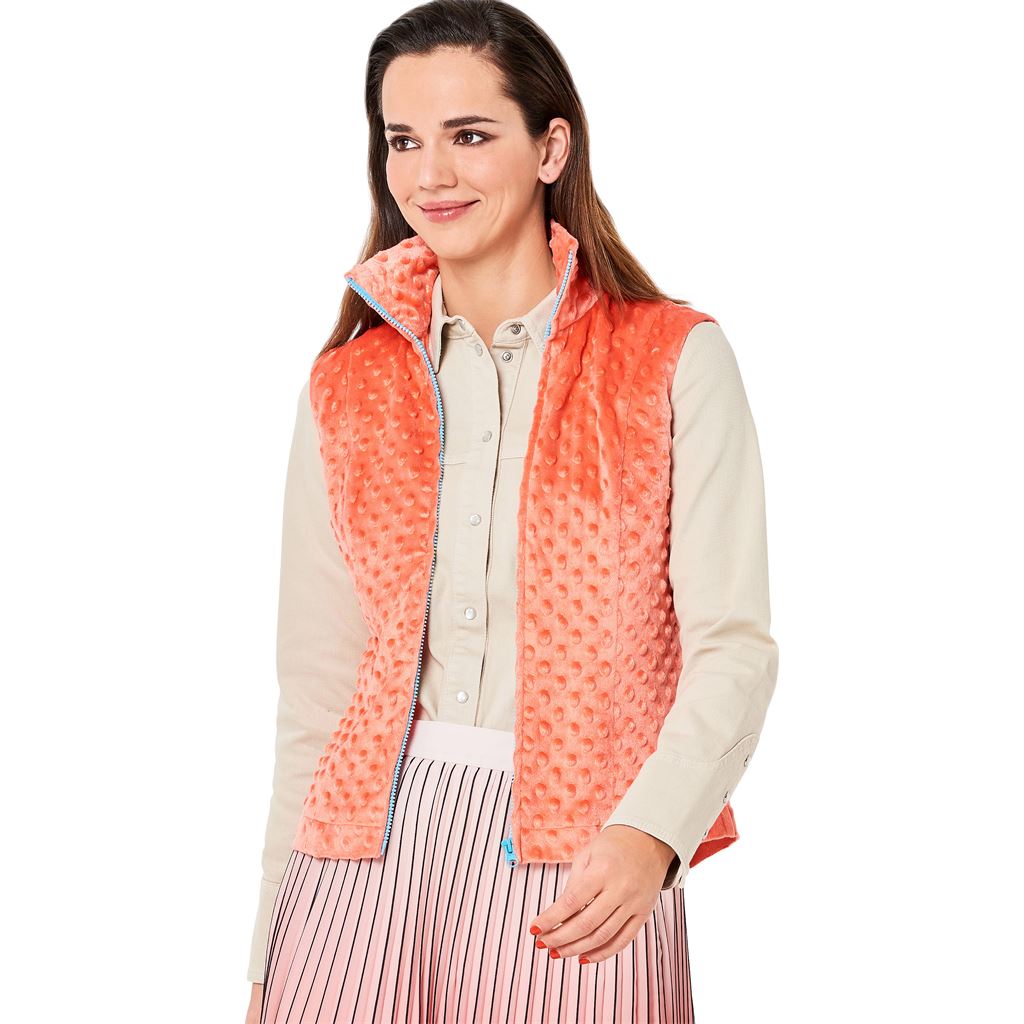 Burda Style Pattern 6114 Misses Waistcoat Vest Jacket B6114 Image 3 From Patternsandplains.com