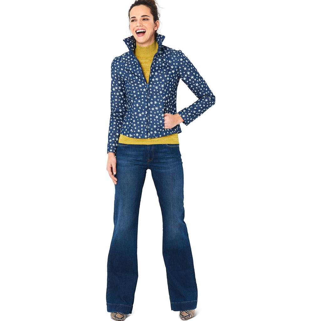 Burda Style Pattern 6114 Misses Waistcoat Vest Jacket B6114 Image 5 From Patternsandplains.com