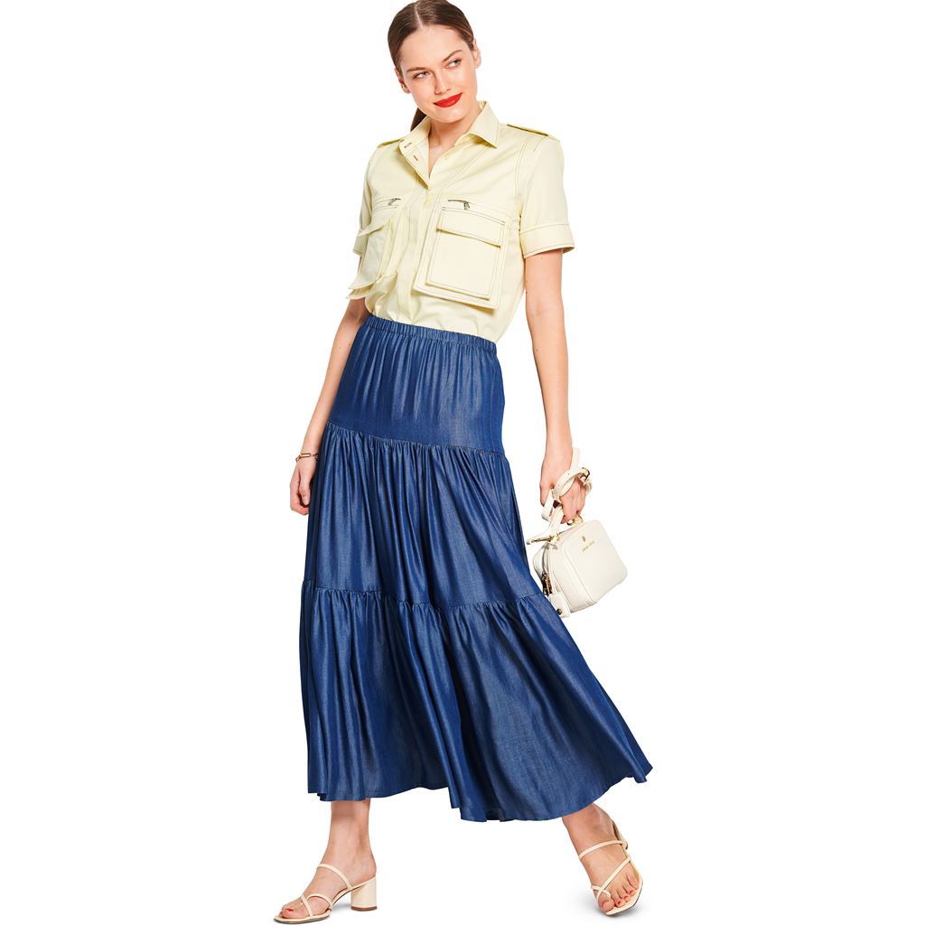 Burda Style Pattern 6116 Misses Skirt B6116 Image 2 From Patternsandplains.com