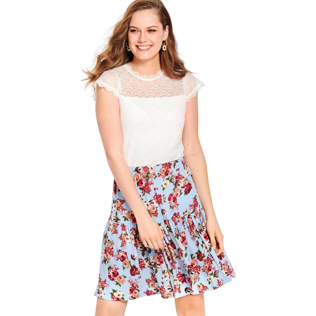 Burda Style Pattern 6116 Misses Skirt B6116 Image 3 From Patternsandplains.com