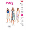 Burda Style Pattern 6118 Misses Top and Dress B6118 Image 1 From Patternsandplains.com