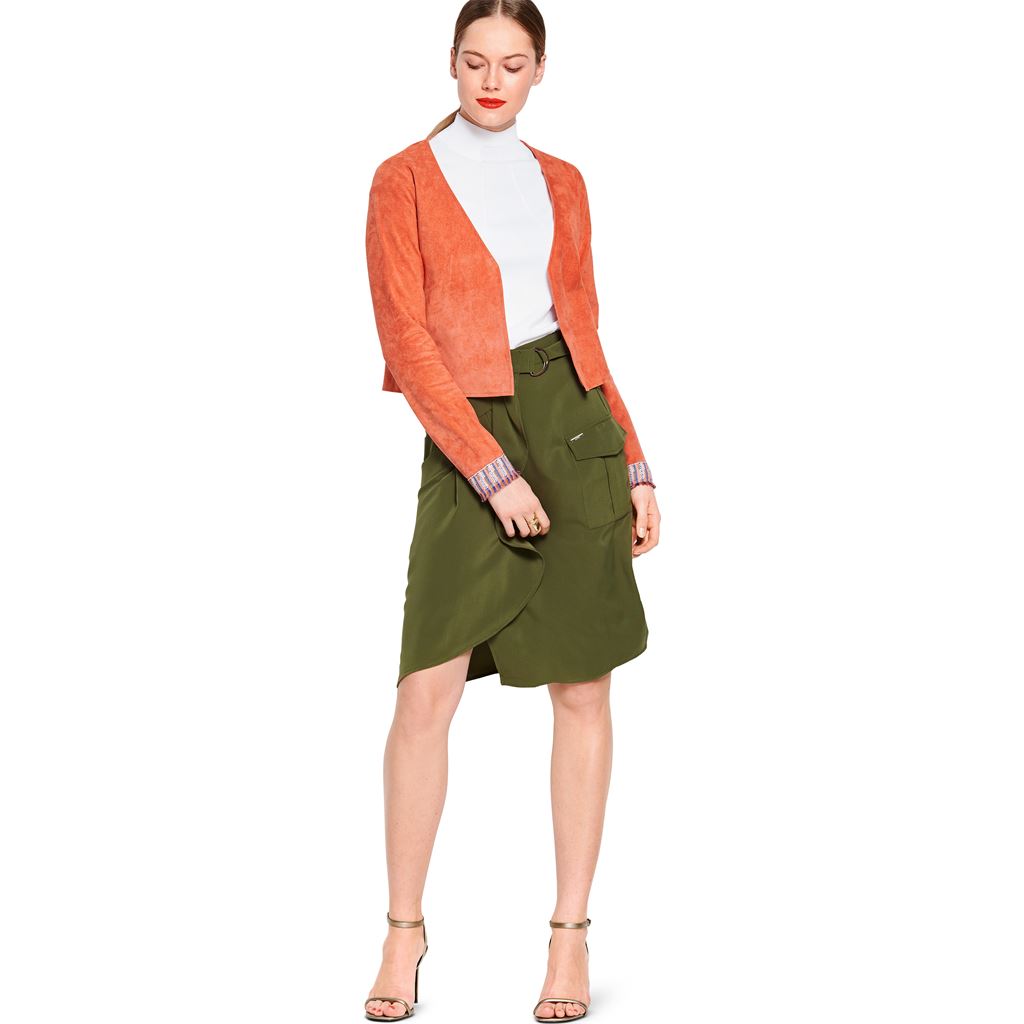 Burda Style Pattern 6120 Misses Jacket and Vest B6120 Image 6 From Patternsandplains.com