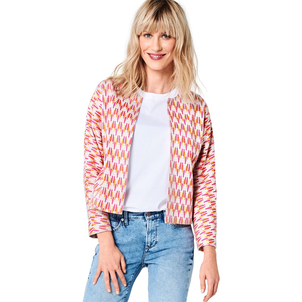 Burda Style Pattern 6123 Misses Jacket B6123 Image 3 From Patternsandplains.com