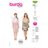 Burda Style Pattern 6137 Misses Skirt B6137 Image 1 From Patternsandplains.com