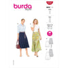 Burda Style Pattern 6142 Misses Skirt B6142 Image 1 From Patternsandplains.com
