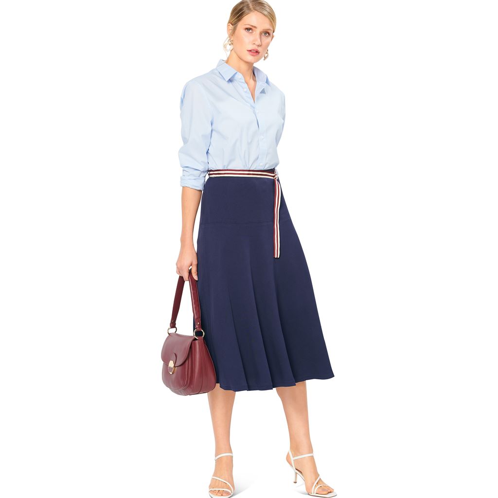 Burda Style Pattern 6142 Misses Skirt B6142 Image 2 From Patternsandplains.com
