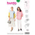 Burda Style Pattern 6203 Misses Sweatshirt T Line with Interesting Seam Lines B6203 Image 1 From Patternsandplains.com