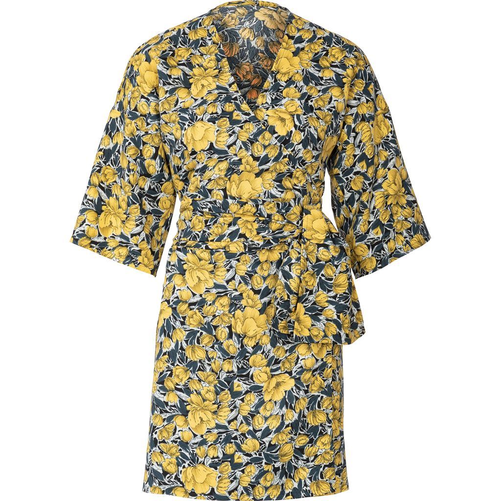 Burda Style Pattern 6207 Misses Wrap Dress with Tie Bands Hem and Neckline Flounces B6207 Image 3 From Patternsandplains.com