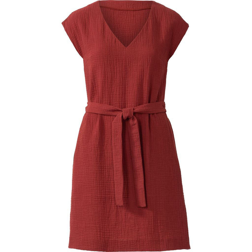 Burda Style Pattern 6221 Misses Dress Sleeveless V Neck with Flounce Casual Cut B6221 Image 3 From Patternsandplains.com