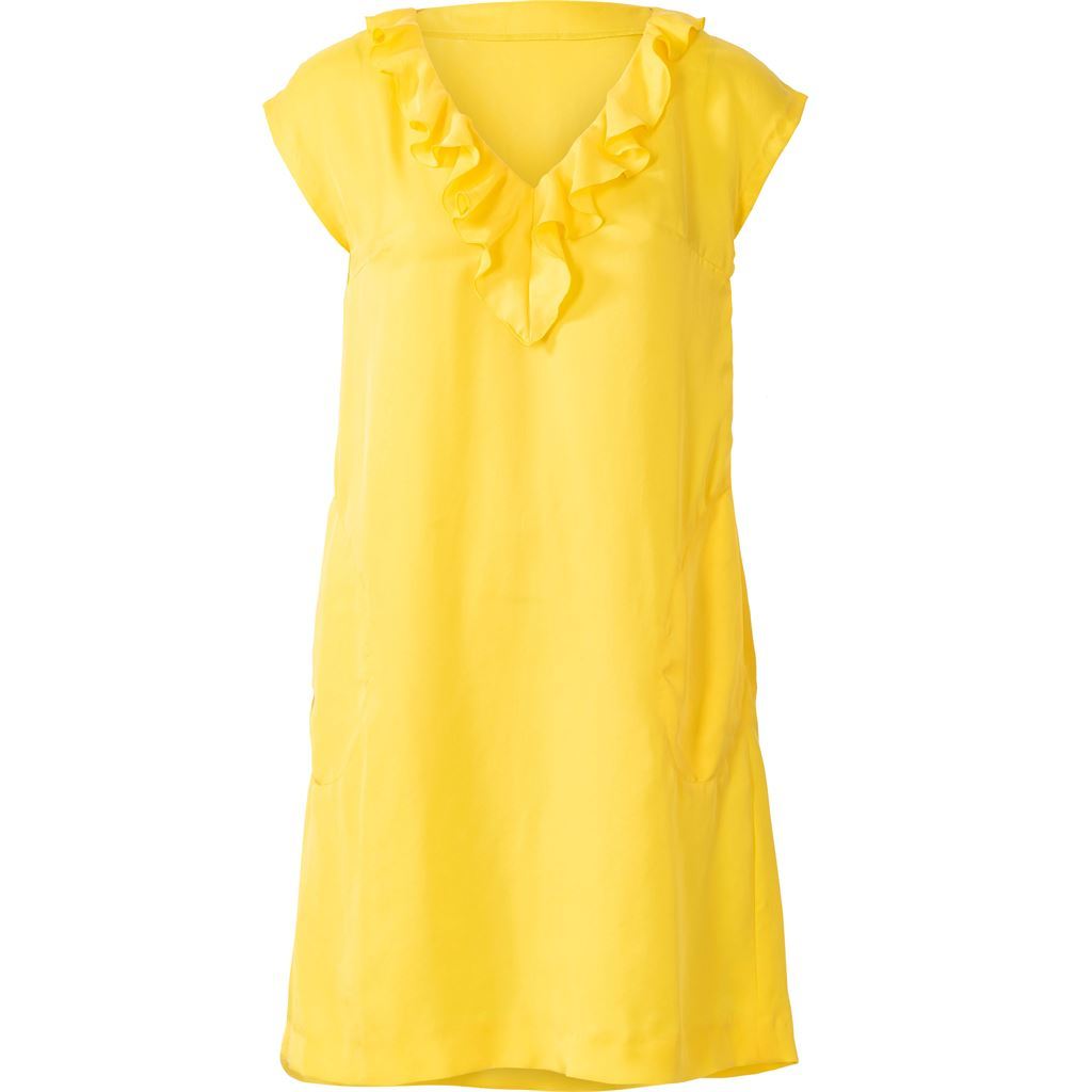 Burda Style Pattern 6221 Misses Dress Sleeveless V Neck with Flounce Casual Cut B6221 Image 6 From Patternsandplains.com