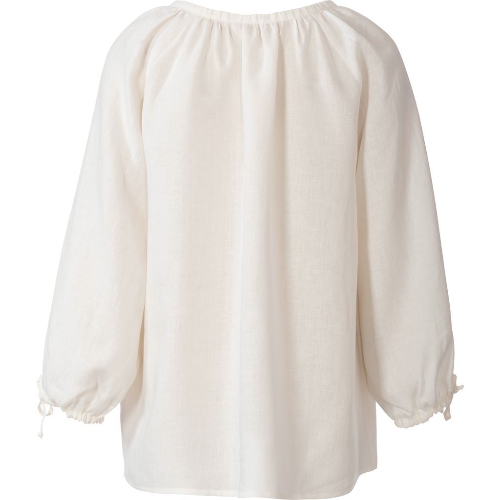 Burda Style Pattern 6227 Misses Blouse Carmen Blouse Drawstring Neckline B6227 Image 4 From Patternsandplains.com