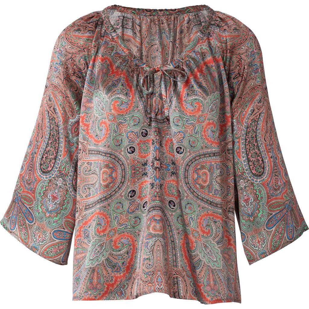 Burda Style Pattern 6227 Misses Blouse Carmen Blouse Drawstring Neckline B6227 Image 6 From Patternsandplains.com