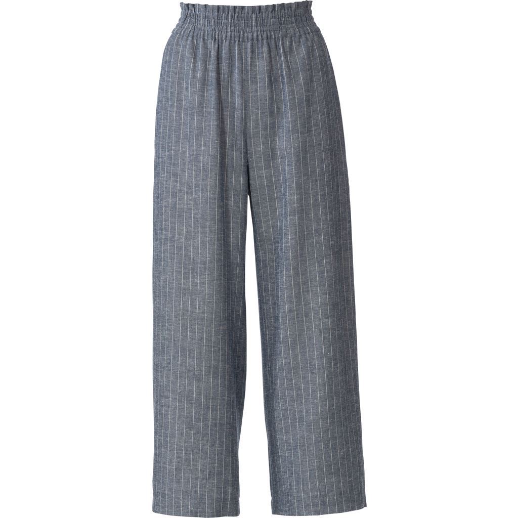 Burda Style Pattern 6229 Misses Trousers Pants with Elastic Waist with Pockets in Seams Wide Leg B6229 Image 6 From Patternsandplains.com