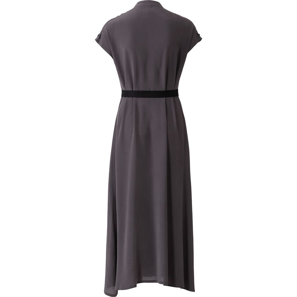 Burda Style Pattern 6240 Misses Dress with Button Fastening Stand Collar Frills B6240 Image 4 From Patternsandplains.com