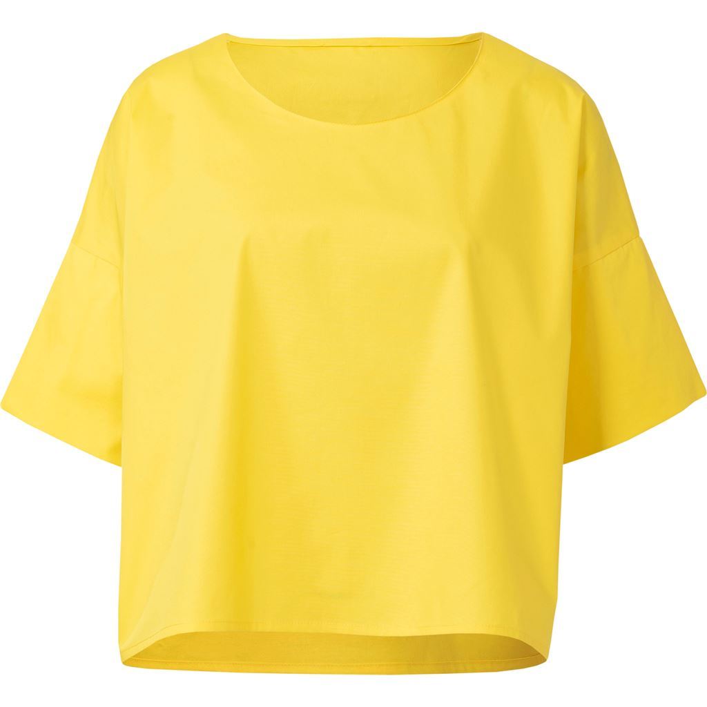 Burda Style Pattern 6243 Misses Top Round Neckline Boxy Shape Frills B6243 Image 3 From Patternsandplains.com